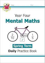 KS2 Mental Maths Year 4 Daily Practice Book: Spring Term