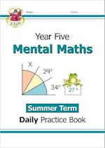 KS2 Mental Maths Year 5 Daily Practice Book: Summer Term