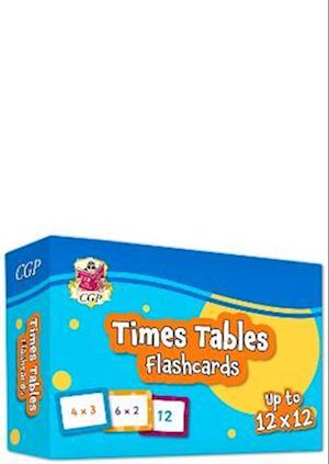 New Times Tables Flashcards: perfect for learning the 1 to 12 times tables