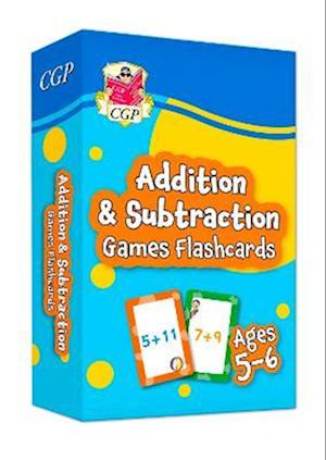 Addition & Subtraction Games Flashcards for Ages 5-6 (Year 1)