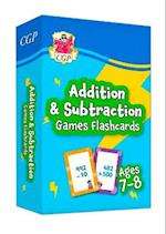 Addition & Subtraction Games Flashcards for Ages 7-8 (Year 3)