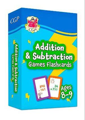 Addition & Subtraction Games Flashcards for Ages 8-9 (Year 4)