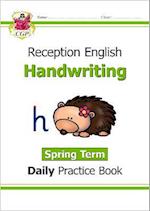 Reception Handwriting Daily Practice Book: Spring Term