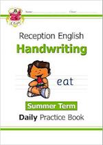 Reception Handwriting Daily Practice Book: Summer Term