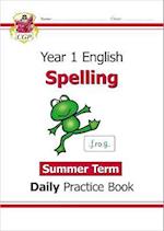 KS1 Spelling Year 1 Daily Practice Book: Summer Term