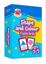 Shape & Colour Flashcards for Ages 3-5