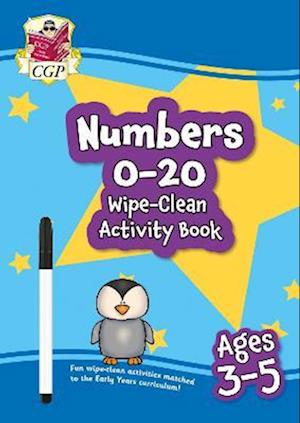 New Numbers 0-20 Wipe-Clean Activity Book for Ages 3-5 (with pen)