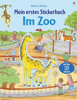 Mein erstes Stickerbuch: Im Zoo