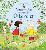 Nina und Jan suchen die Ostereier