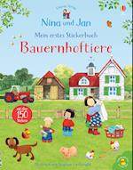Nina und Jan - Mein erstes Stickerbuch: Bauernhoftiere