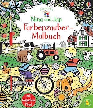 Nina und Jan - Farbenzauber-Malbuch