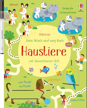 Mein Wisch-und-weg-Buch: Haustiere