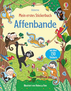 Mein erstes Stickerbuch: Affenbande