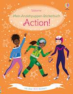 Mein Anziehpuppen-Stickerbuch: Action!