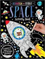 Scratch and Sparkle Space Activity Book