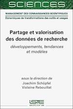 Partage et valorisation des données de recherche