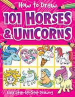 How to Draw 101 Horses and Unicorns