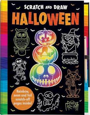 Scratch and Draw Halloween - Scratch Art Activity Book