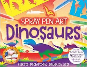 Dinosaurs Spray Pen Art
