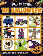 How to Draw 101 Halloween - A Step By Step Drawing Guide for Kids