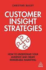 Customer Insight Strategies