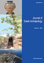 Journal of Greek Archaeology Volume 4 2019