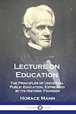 Lecture on Education