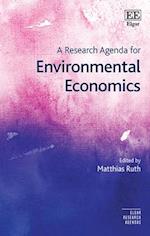 A Research Agenda for Environmental Economics