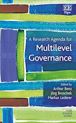 A Research Agenda for Multilevel Governance