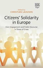 Citizens’ Solidarity in Europe