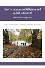 New directions in Religious and Values education