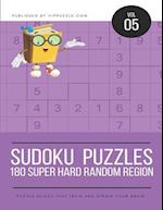 Sudoku Puzzles - 180 Super Hard Random Regions