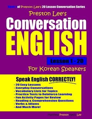 Preston Lee's Conversation English for Korean Speakers Lesson 1 - 20