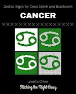 Cancer Zodiac Signs for Cross Stitch and Blackwork