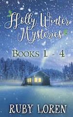 Holly Winter Mysteries, Books 1 - 4