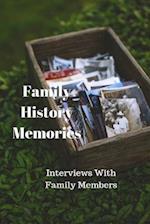 Family History Memories