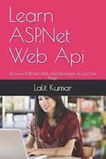 Learn ASP.NET Web API