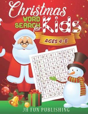 Christmas Word Search for Kids Ages 4-8