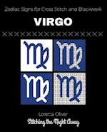 Virgo Zodiac Signs for Cross Stitch and Blackwork