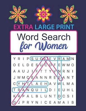 Extra Large Print Word Search for Women
