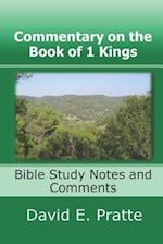 Commentary on the Book of 1 Kings: Bible Study Notes and Comments 