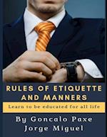 Rules of Etiquette and Manners