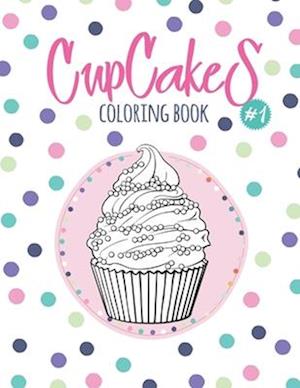 Cupcakes Coloring Book