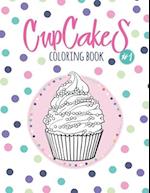 Cupcakes Coloring Book