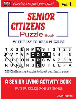 Senior Citizens Puzzle Book