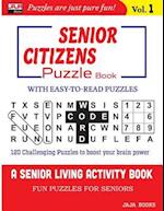 Senior Citizens Puzzle Book