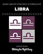 Libra Zodiac Signs for Cross Stitch and Blackwork