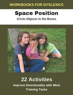 Workbooks for Dyslexics - Space Position - Circle Objects in the Boxes - Improve Directionality with Mind Training Tasks