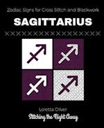 Sagittarius Zodiac Signs for Cross Stitch and Blackwork