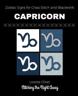 Capricorn Zodiac Signs for Cross Stitch and Blackwork